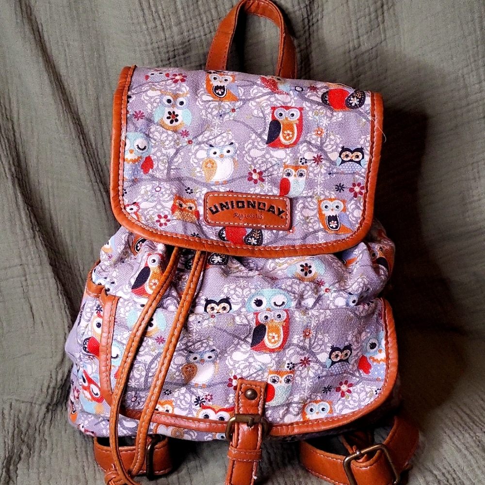 Unionday owl backpack